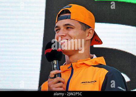 Lando Norris (GBR) McLaren. Großer Preis der Niederlande, Samstag, 3.. September 2022. Zandvoort, Niederlande. Stockfoto