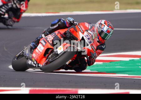 Misano Adriatico, Italien. 02. September 2022. 51 Michele Pirro während des freien Trainings - Gran Premio di San Marino e della riviera di Rimini 2-3-4 Settembre 2022, Misano Adriatico 2 Settembre 2022. Kredit: Unabhängige Fotoagentur/Alamy Live Nachrichten Stockfoto