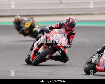 Misano Adriatico, Italien. 02. September 2022. 51 Michele Pirro während des freien Trainings - Gran Premio di San Marino e della riviera di Rimini 2-3-4 Settembre 2022, Misano Adriatico 2 Settembre 2022. Kredit: Unabhängige Fotoagentur/Alamy Live Nachrichten Stockfoto