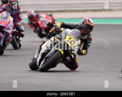 Misano Adriatico, Italien. 02. September 2022. 10 Luca Marini Mooney VR46 Rennteam während des Freien Trainings - Gran Premio di San Marino e della riviera di Rimini 2-3-4 Settembre 2022, Misano Adriatico 2 Settembre 2022. Kredit: Unabhängige Fotoagentur/Alamy Live Nachrichten Stockfoto