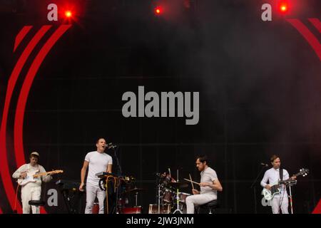 Caribou beim Connect Festival , Royal Highland Centre Edinburgh am 27.. August 2022 Stockfoto