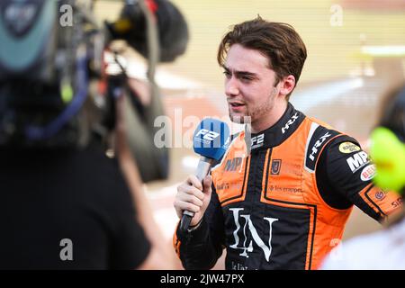 NOVALAK Clément (Fra), MP Motorsport, Dallara F2, Portrait während des Rennens 12. der FIA Formel-2-Meisterschaft 2022, vom 2. Bis 4. September 2022 auf dem Zandvoort Circuit, in den Niederlanden, Belgien - Foto Antonin Vincent / DPPI Stockfoto