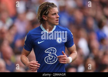 3.. September 2022; Stamford Bridge, Chelsea, London, England: Premier League Football, Chelsea gegen West Ham: Conor Gallagher von Chelsea Stockfoto