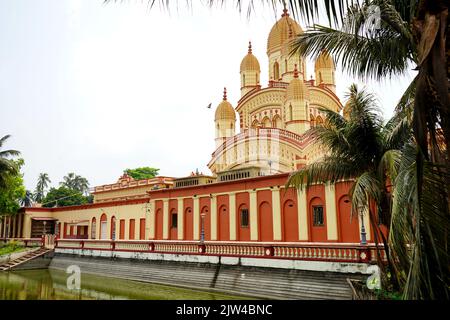 Dakshineswar Tempel in einem anderen Winkel Stockfoto