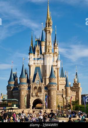 Tokyo Disneyland Castle Stockfoto