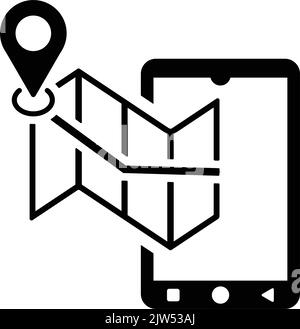 Standort, gps, Locate US, Navigationssymbol – perfekt geeignet für die Gestaltung und Entwicklung von Websites, gedruckten Dateien und Präsentationen, Werbematerialien Stock Vektor