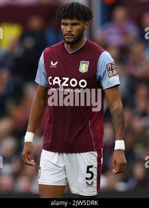 Birmingham, England, 3.. September 2022. Tyrone Mings von Aston Villa während des Spiels der Premier League in Villa Park, Birmingham. Bildnachweis sollte lauten: Darren Staples / Sportimage Stockfoto