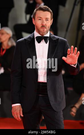 Venedig, Italien. 03. September 2022. Der amerikanische Schauspieler Joel Edgerton nimmt am Samstag, 3. September 2022, an der Premiere von Master Gardener beim Filmfestival 79. in Venedig Teil. Foto von Rune Hellestad/ Credit: UPI/Alamy Live News Stockfoto