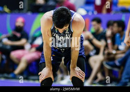 Recife, Brasilien. 03. September 2022. PE - Recife - 09/03/2022 - AMERICAP 2022, CANADA X URUGUAY Foto: Rafael Vieira/AGIF/Sipa USA Quelle: SIPA USA/Alamy Live News Stockfoto