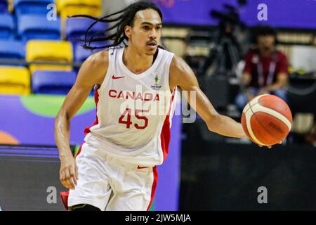 Recife, Brasilien. 03. September 2022. PE - Recife - 09/03/2022 - AMERICAP 2022, CANADA X URUGUAY Foto: Rafael Vieira/AGIF/Sipa USA Quelle: SIPA USA/Alamy Live News Stockfoto