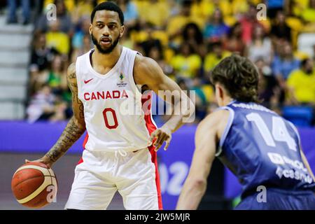 Recife, Brasilien. 03. September 2022. PE - Recife - 09/03/2022 - AMERICAP 2022, CANADA X URUGUAY Foto: Rafael Vieira/AGIF/Sipa USA Quelle: SIPA USA/Alamy Live News Stockfoto