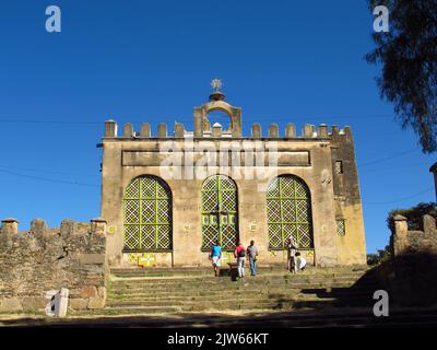 Die alte orthodoxe Kirche in Axum, Äthiopien Stockfoto