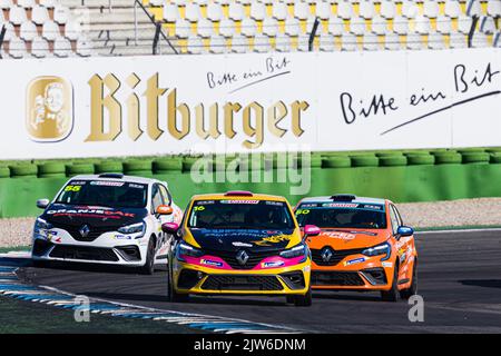 16 VIGUIER Lionel (FRA), T2CM (FRA), Aktion während der 10. Runde des Clio Cup Europe 2022, vom 2. Bis 4. September auf dem Hockenheimring in Hockenheim, Deutschland - Foto Clément Luck / DPPI Stockfoto