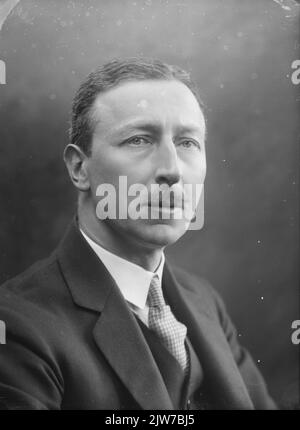 Porträt von Alphert Baron Schimmelpenninck van der Oye (1880-1943), Bürgermeister der Gemeinde Doorn von 1909 bis? Stockfoto