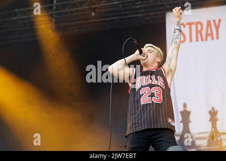 STREY FROM THE PATH HELLFEST, Clisson, FRANCE, 24/06/2018 Florent 'MrCrash' B. Stockfoto