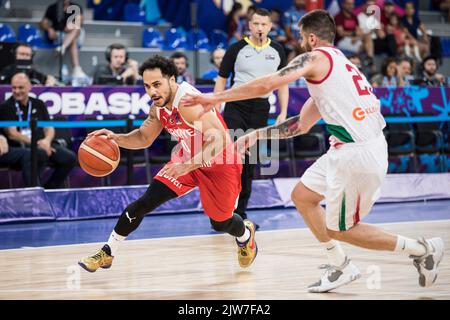 Shane Larkin aus der Türkei in Aktion Stockfoto