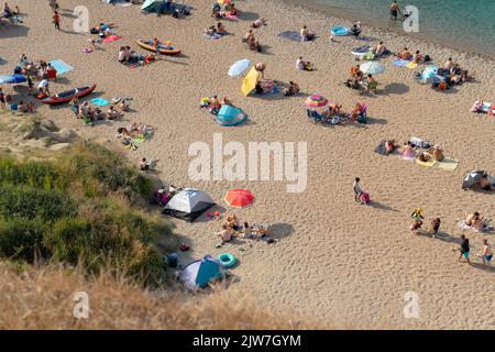 Durdle Door, Lulworth, Lulworth Cove, Dorset, Großbritannien Stockfoto