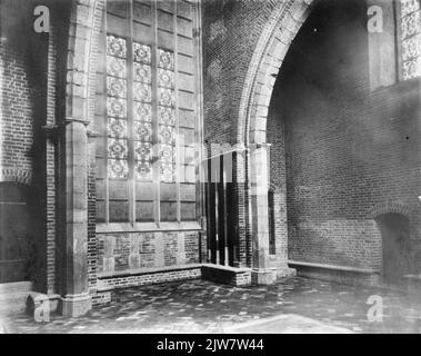 Innenraum des Domturms (Domplein) in Utrecht: Die Michaels-Kapelle. Stockfoto
