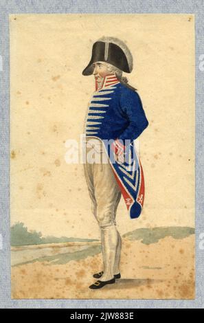 Ridder der Unie van Utrecht / ganz und alle im Jahr 1809 von / p: Coelen fz. / Lieferant Stockfoto