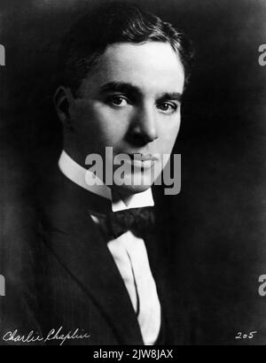 CHARLIE CHAPLIN um 1922 Porträt als er selbst Charles Chaplin Productions Stockfoto