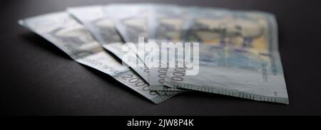 Armenia Money, Armenia DRAM, 20000 DRAM-Banknoten, Wallpaper Business und Finanzen Stockfoto