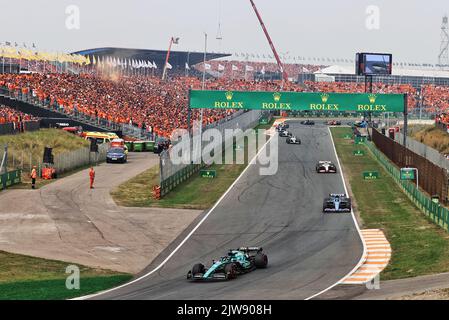 Lance Stroll (CDN) Aston Martin F1 Team AMR22. Großer Preis von Holland, Sonntag, 4.. September 2022. Zandvoort, Niederlande. Stockfoto