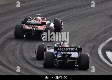 Nichola Latifi (CDN) Williams Racing FW44. 04.09.2022. Formel 1 Weltmeisterschaft, Rd 14, Großer Preis Der Niederlande, Zandvoort, Niederlande, Wettkampftag. Bildnachweis sollte lauten: XPB/Press Association Images. Stockfoto