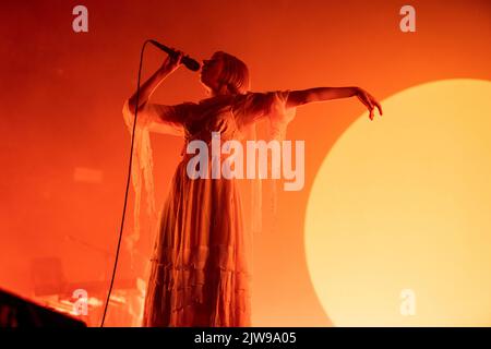 Biddinghuizen, Niederlande 19. august 2022 Aurora live beim Lowlands Festival 2022 © Roberto Finizio/ Alamy Stockfoto