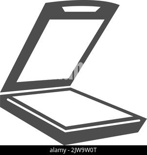 Vorlage für das Design der Scannersymbole Stock Vektor
