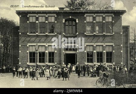 Zeist Reformierte Schule Recto Stockfoto