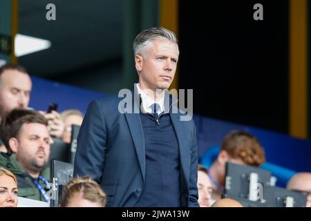 Huddersfield, Großbritannien. 04. September 2022. Leigh Bromby während des Sky Bet Championship-Spiels Huddersfield Town gegen Blackpool im John Smith's Stadium, Huddersfield, Großbritannien, 4.. September 2022 (Foto von Ben Early/News Images) in Huddersfield, Großbritannien am 9/4/2022. (Foto von Ben Early/News Images/Sipa USA) Quelle: SIPA USA/Alamy Live News Stockfoto