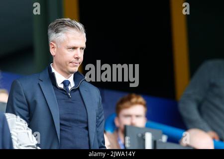 Huddersfield, Großbritannien. 04. September 2022. Leigh Bromby während des Sky Bet Championship-Spiels Huddersfield Town gegen Blackpool im John Smith's Stadium, Huddersfield, Großbritannien, 4.. September 2022 (Foto von Ben Early/News Images) in Huddersfield, Großbritannien am 9/4/2022. (Foto von Ben Early/News Images/Sipa USA) Quelle: SIPA USA/Alamy Live News Stockfoto