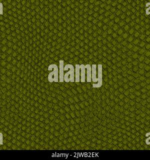 Alligator-Hautstruktur. Krokodil nahtloses Muster, grünes Reptil wildes tropisches Tier. Krokodil Muster Haut Illustration, Textur Hintergrund Schlange Stock Vektor