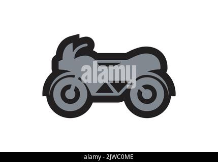 Motorrad Logo Vektor Design MOTORRAD Motorrad Stock Vektor
