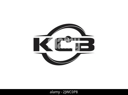 KCB Repair Fix Initial Monogram Letter k c b Logo Design Vektor Vorlage kcb Letter Logo Design Stock Vektor