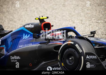 ZANDVOORT - Nichola Latifi (6) beim Williams FW44 während des Großen Preises der Niederlande F1 auf dem Circuit Zandvoort am 4. September 2022 in Zandvoort, Niederlande. KOEN VAN WEEL Stockfoto