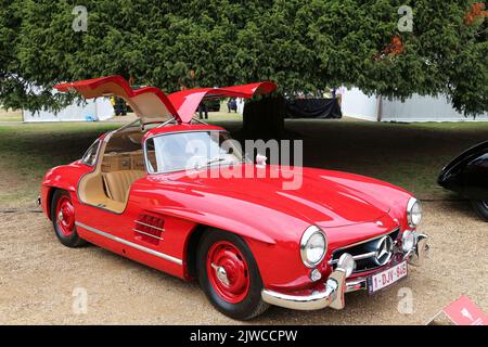 Mercedes-Benz 300 SL Coupé (1955). Concours of Elegance 2022, Hampton Court Palace, London, Großbritannien, Europa Stockfoto