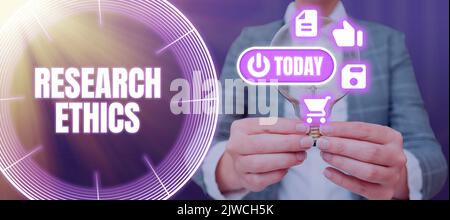 Handschriftszeichen Referral System, das den eigenen Patienten zur Behandlung an einen anderen Arzt sendet. Geschäftsidee interessiert an der Analyse von ethischen Fragen, die Stockfoto