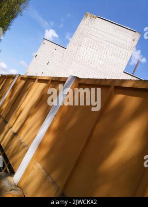 Die Architektur Hintergründe und Objekte. Konstruktivistischer Stil. Stockfoto