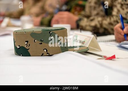 Bundeswehr in Afghanistan - Camp Marmal in Masar-e Sharif Stockfoto