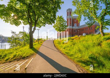 Kastellet - kleine Zitadelle an den Kastellholmen in Stockholm Stockfoto