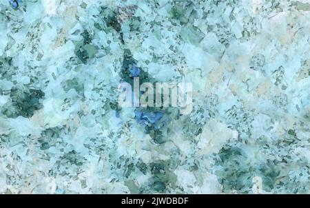 Bemaltes Aquarell, abstrakter Aquarellhintergrund, Vektorgrafik Stock Vektor