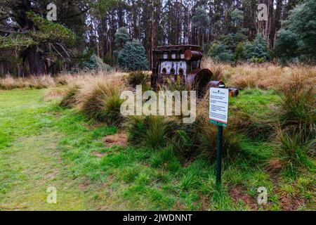 Cambarville Historic Village in Victoria Australien Stockfoto