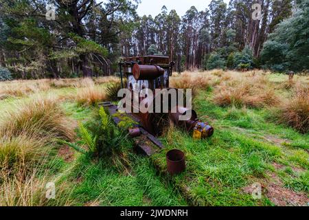 Cambarville Historic Village in Victoria Australien Stockfoto