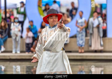 Toronto Dragon Festival auf dem Nathan Phillips Square, Kanada, 2022 Stockfoto