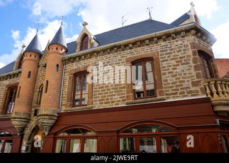 Albert Londres Vichy, Allier, AURA Region, Mittelfrankreich Stockfoto