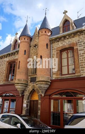 Albert Londres Vichy, Allier, AURA Region, Mittelfrankreich Stockfoto