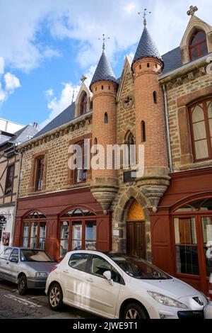 Albert Londres Vichy, Allier, AURA Region, Mittelfrankreich Stockfoto