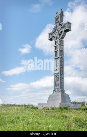 Carbery Memorial Cross auf Croaghna Hill, County Cork, Irland Stockfoto