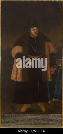 Porträt des Königs Sigismund II. Augustus (1520–1572). nieznany malarz polski, Maler Stockfoto